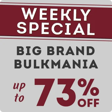 Weekly Special | Big Brand Bulk Mania | Up to 73% OFF! 
