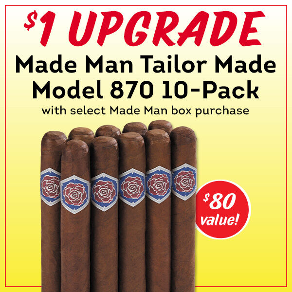 $1 Upgrade Made Man Tailor Made Model 870 10-Pack with select Made Man box purchase | $80 value!