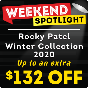 Weekend Spotlight | Rocky Patel Winter Collection 2020 | Up to an extra $132 OFF
