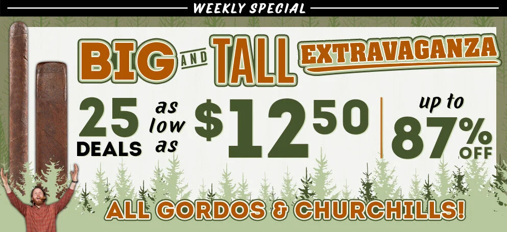 Big and Tall Extravaganza | 25 Deals as low as $12.50 | 87% OFF | ALL GORDOS and CHURCHILLS