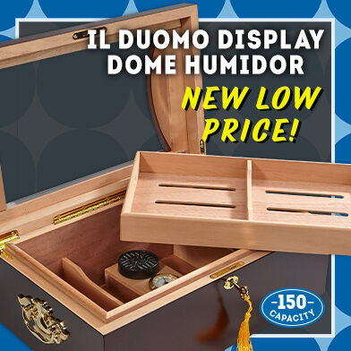 Il Duomo Display Dome Humidor NEW Low Price!