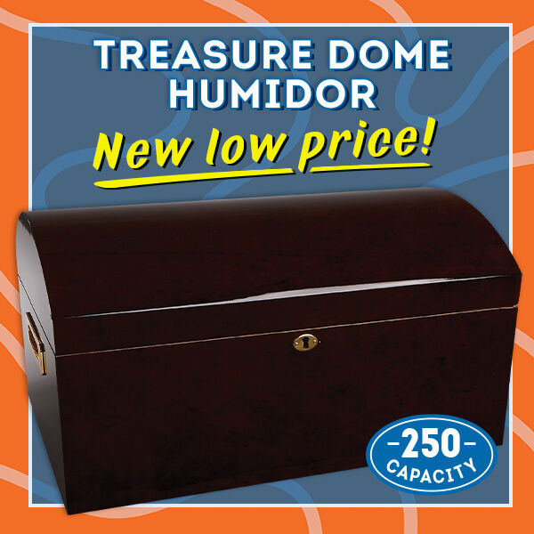 Treasure Dome Humidor NEW Low Price!