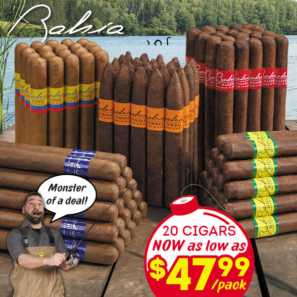 Bahia 20 Cigars NOW as low as $47.99/pack