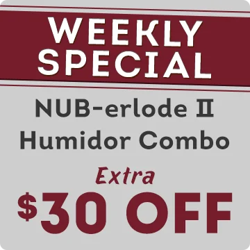 Weekly Special | NUB-erlode II Humidor Combo | Extra $30 OFF