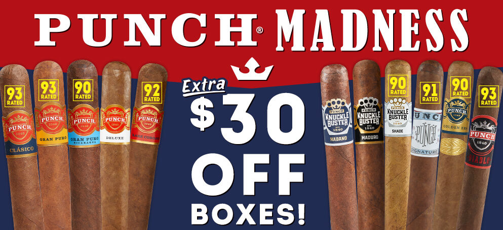 PUNCH MADNESS EXTRA $30 OFF BOXES