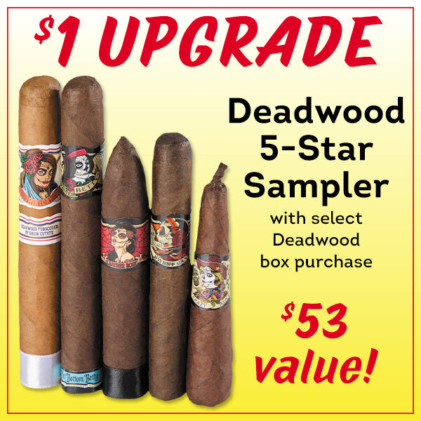 $1 Upgrade Deadwood 5-Star Sampler with select Deadwood box purchase | $53 value!
