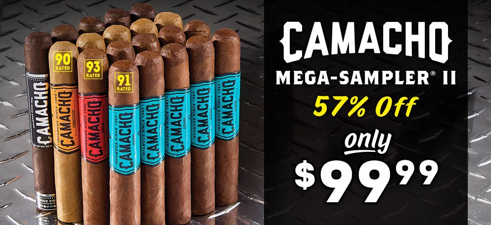 Camacho Mega-Sampler II | 52% OFF | Only $99.99