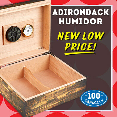 Adirondack Humidor New Low Price!