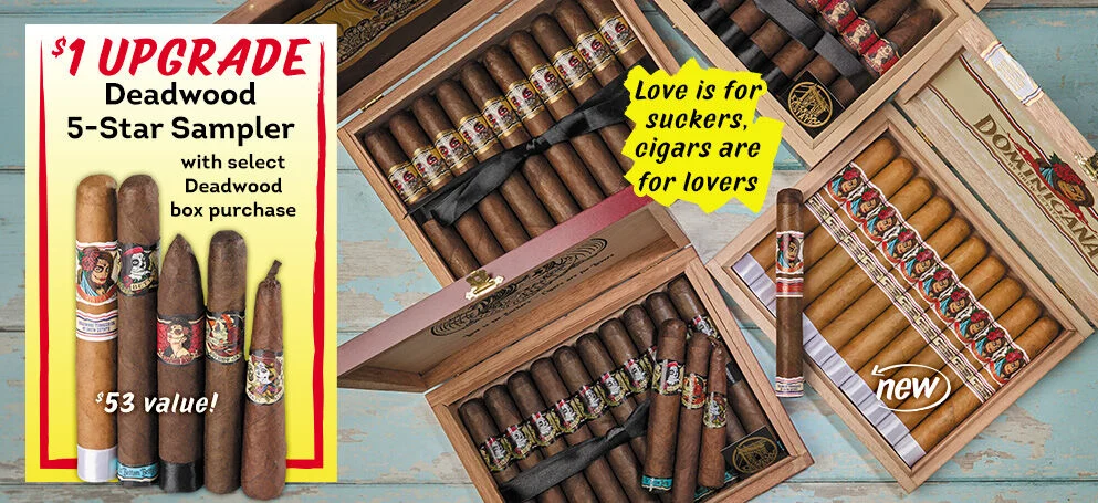 $1 Upgrade Deadwood 5-Star Sampler with select Deadwood box purchase | $53 value!