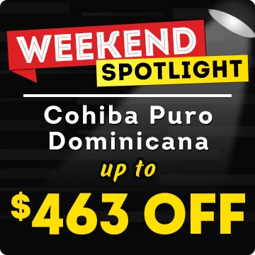 Weekend Spotlight | Cohiba Puro Dominicana | Up to $463 OFF 