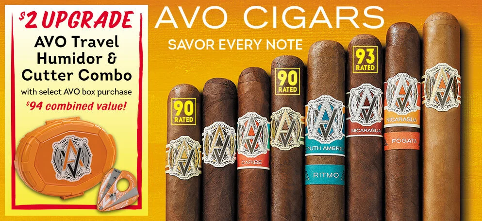$2 Upgrade AVO Travel Humidor + Cutter for select AVO box purchases!
