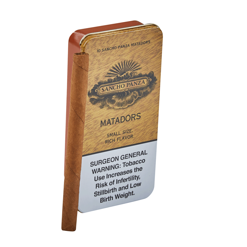 Sancho Panza Matadors Cigarillos Tins