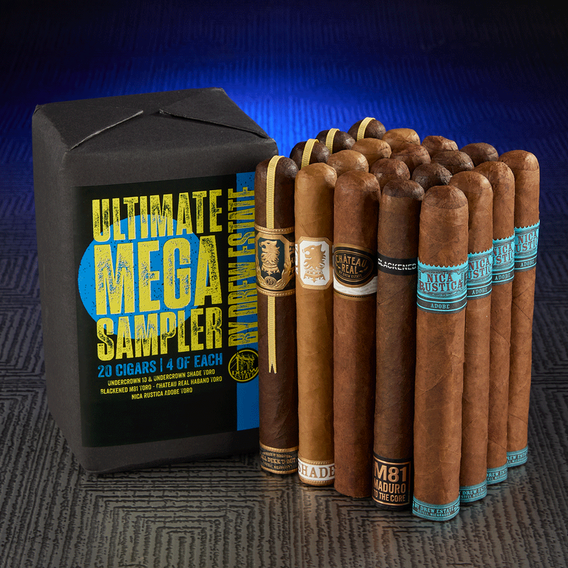 tobacco intense mega collection Drew Estate's Ultimate Traditional Mega-Sampler