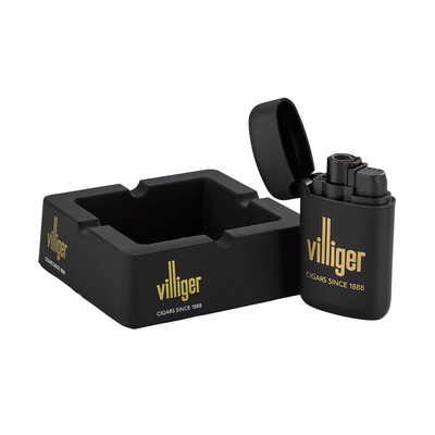 Villiger Ashtray & Lighter Combo