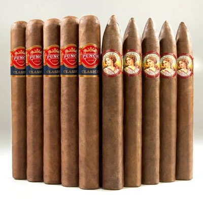 Gentleman's Deuce #1: Punch and La Perla Habana Black Pearl Rojo