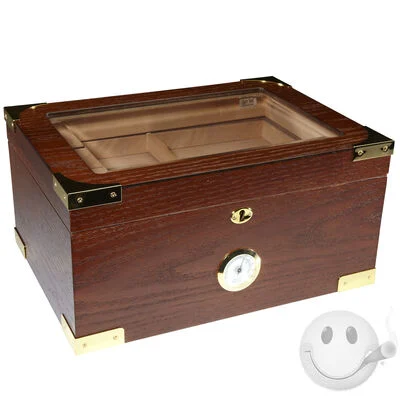 Milano Glass-Top Display Humidor