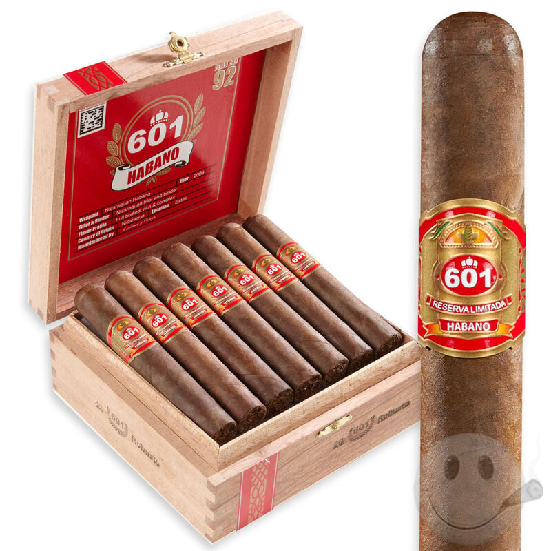 601 tobacco & vape Habano Trabuco 6"1/8 * 58 601 Red Habano