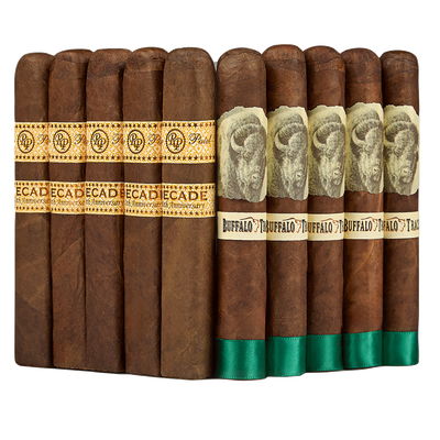 #44 Rocky Patel Decade and Buffalo Trace