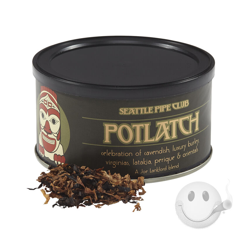 tobacco seattle Seattle Pipe Club Potlatch 8oz. Can