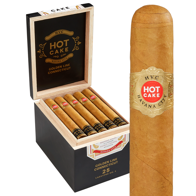 HVC Hot Cake Golden Line Laguito No. 5 | Cigars International