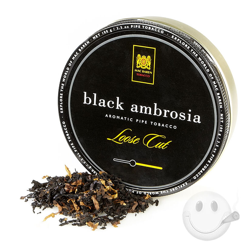 black maria tobacco Mac Baren Black Ambrosia Pipe Tobacco