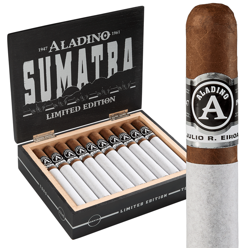 aladdin's tobacco Aladino Connecticut Robusto (5x50) Aladino Sumatra | Cigars International