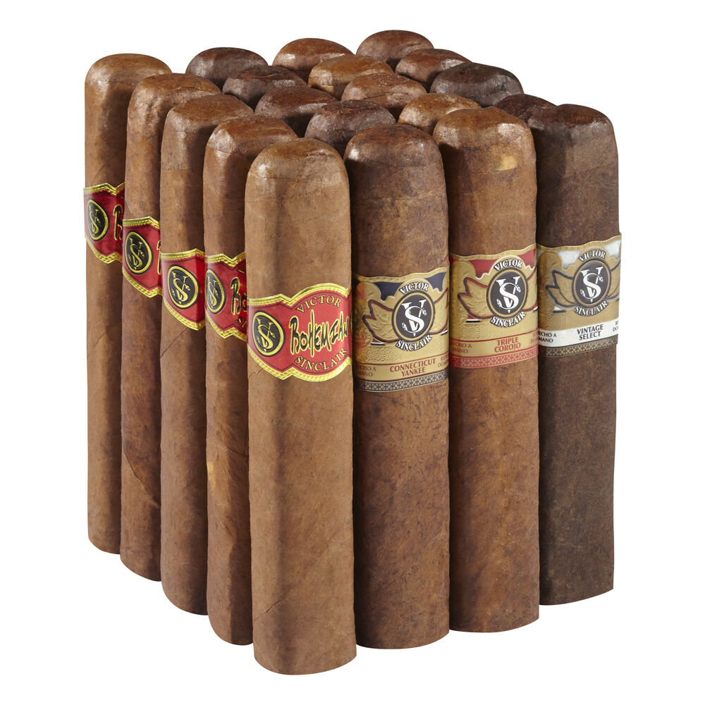 Victor Sinclair Box-Pressed Doppel Gordo Mega-Sampler | Cigars