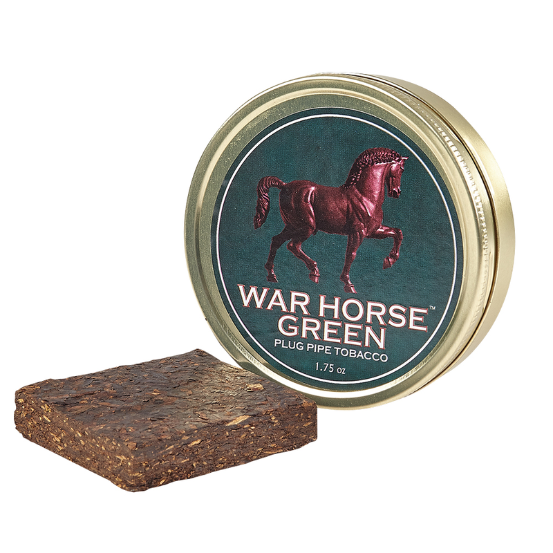 tobacco for horse wormer War Horse Green Pipe Tobacco