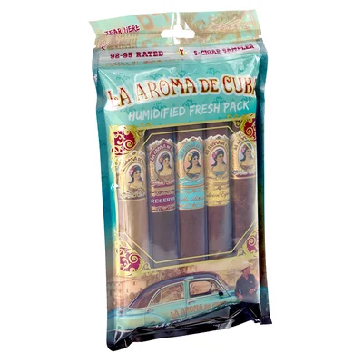 La Aroma de Cuba 5-Cigar Fresh Pack Assortment