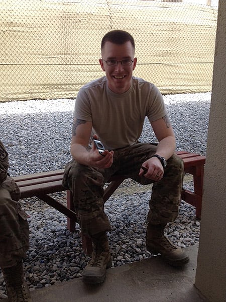 Pictures of troops enjoying cigar Fridays in Afghanistan. "Thank you for the quality cigars."