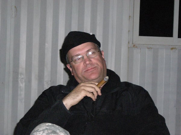 Chaplain David Nutt of COB Speicher, Iraq.