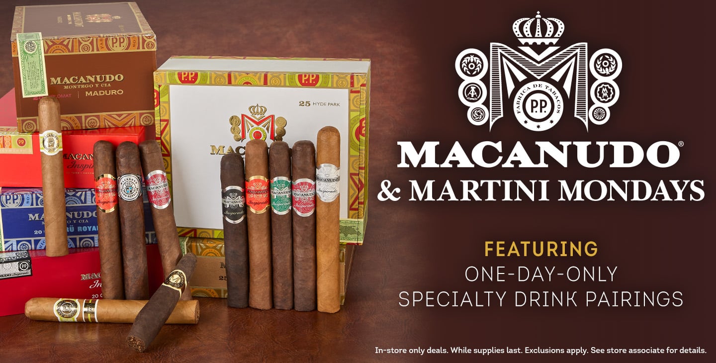 Martini & Macanudo Monday