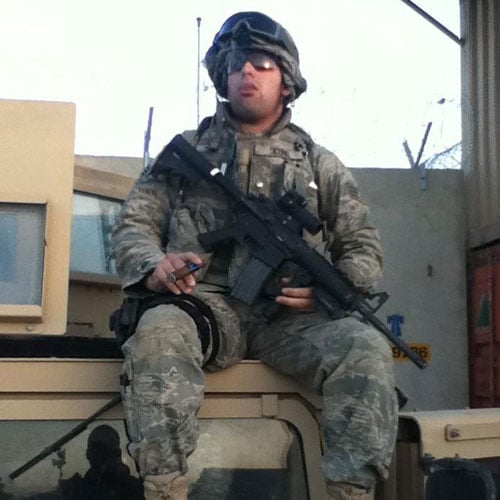 Deployment to Afghanistan with the 455th EXP Security Forces SQ last summer
