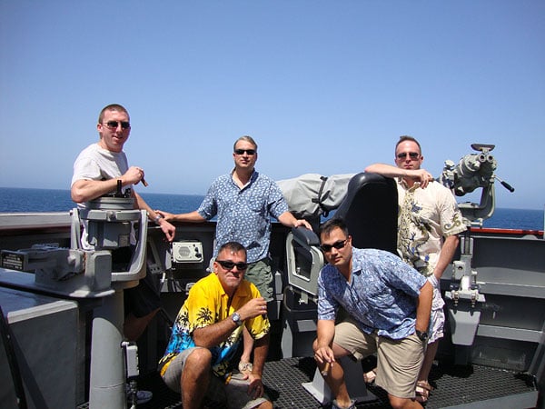 Deployed to the Gulf of Iran, 2010