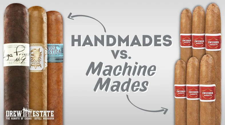 Handmade Cigars and Machine Made Cigars content main image