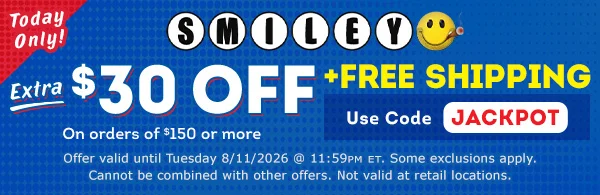 EXTRA $30 OFF on orders of $150 or more$150 