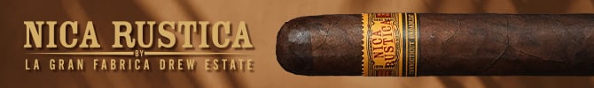 Nica Rustica Cigars by Drew Estate Small Banner