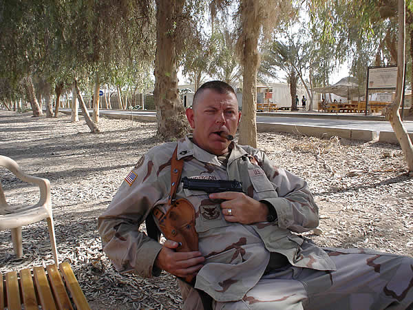 SFC Patrick J. Anderson at Camp Victory, Baghdad, Iraq.