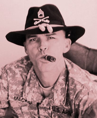 SFC Macko, Robert. "It&rsquo;s 1700 hours in Iraq; time to enjoy that cigar...ahhh &rsquo;it&rsquo;s 5 O&rsquo;clock somewhere&rsquo;!"