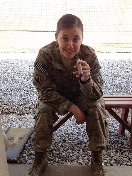 Pictures of troops enjoying cigar Fridays in Afghanistan. "Thank you for the quality cigars."
