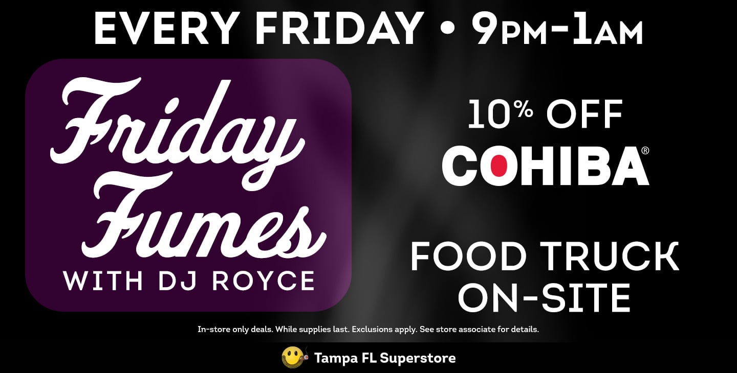 Friday Fumes with DJ Royce