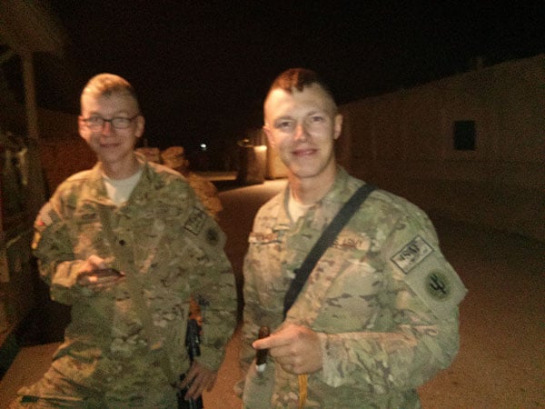 203d ICTC "enjoying some GREAT cigars from CI in Afghanistan."