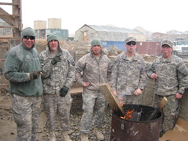 The men of the 101st Airborne Assault 1-506 infantry regiment in Afghanistan.