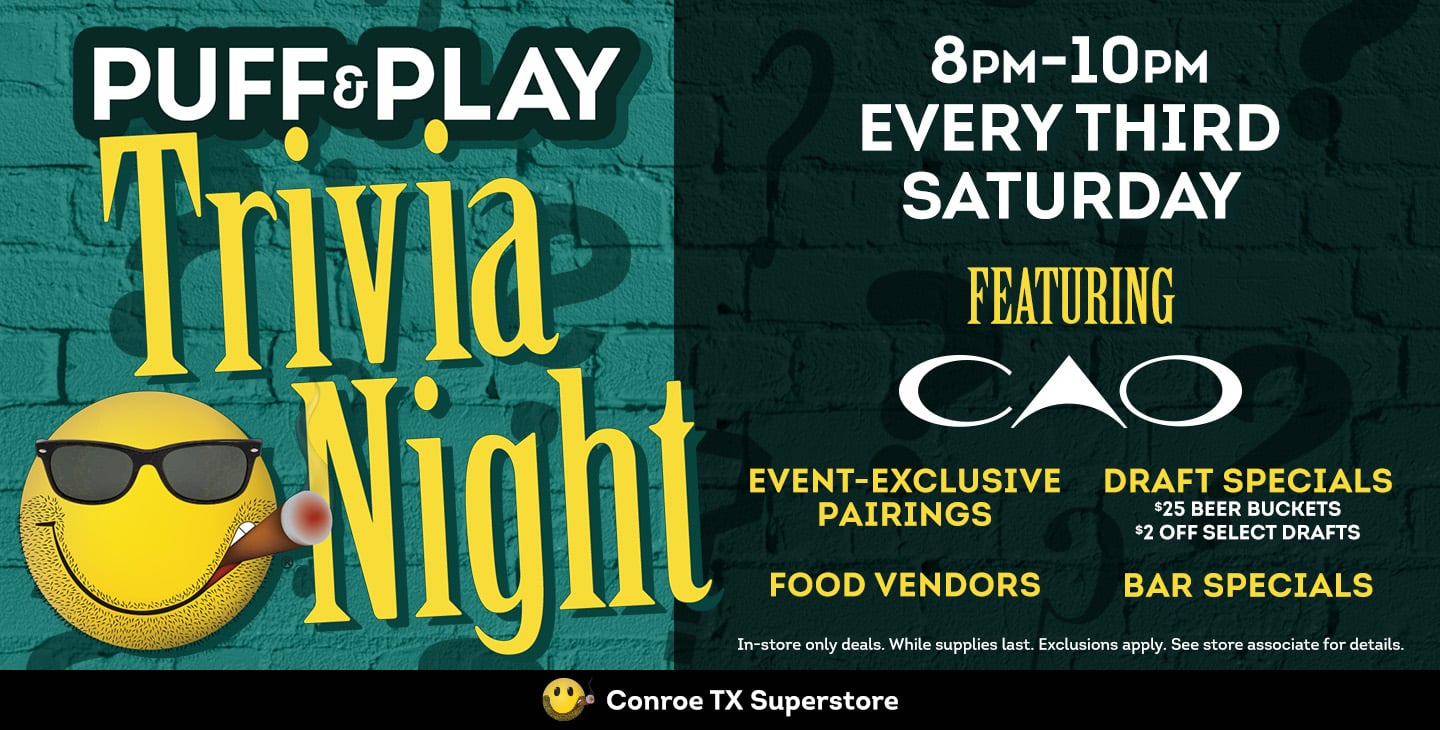 Puff & Play Trivia Night