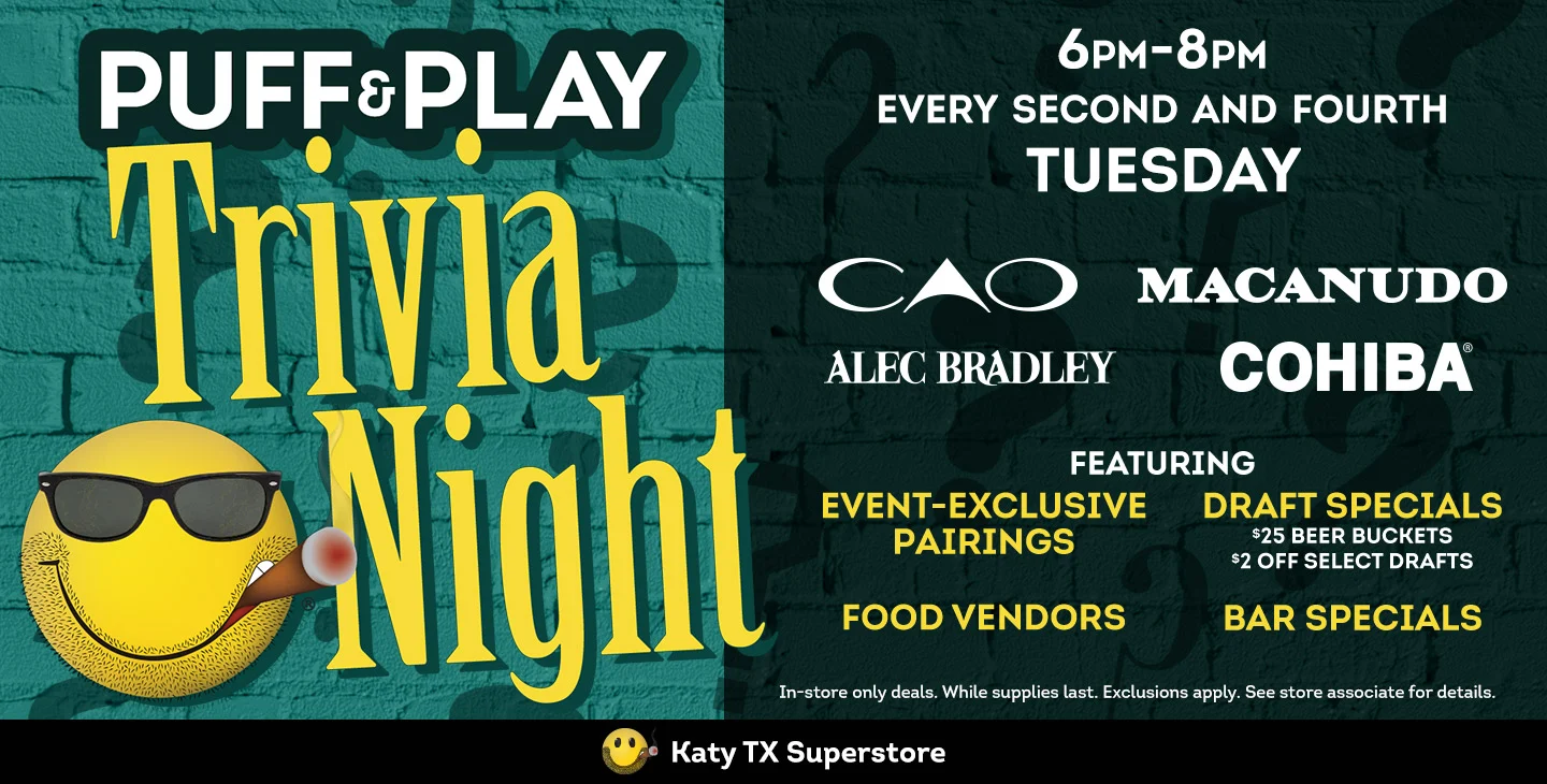 Puff & Play Trivia Night