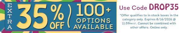 EXTRA 35% OFF 100+ Options | Use Code DROP35 to get the Discount