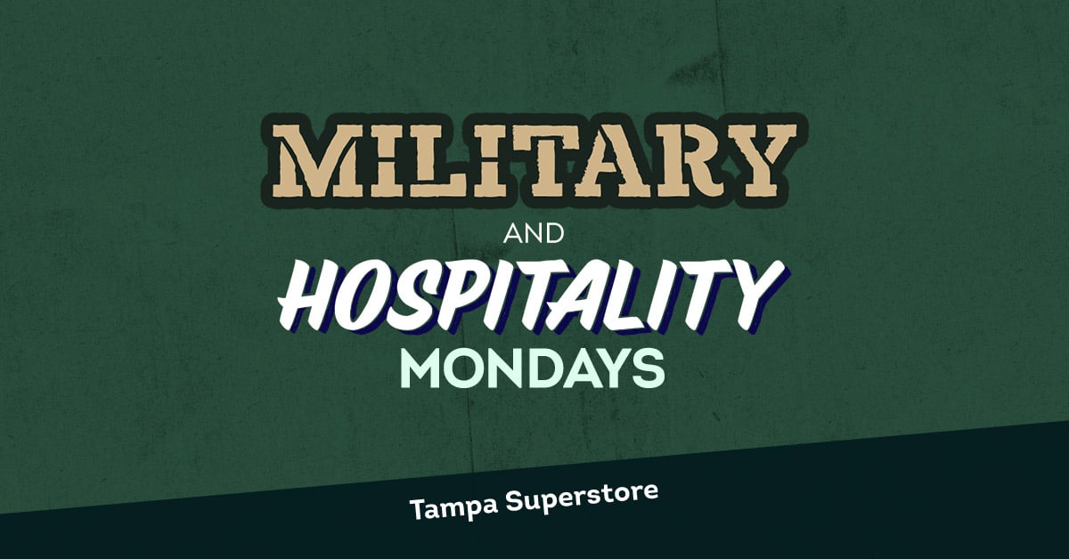 Military and Hospitality Mondays