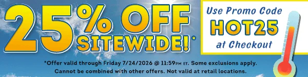 Score an EXTRA 25% OFF with code HOT25!