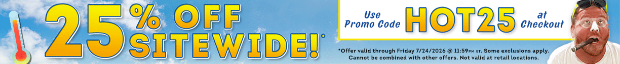 Score an EXTRA 25% OFF!