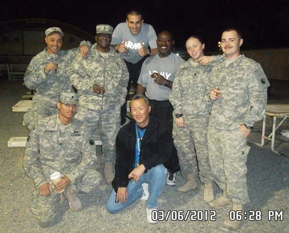 The 29th Combat Aviation Brigade-Combat Cigar Lounge, Kuwait.